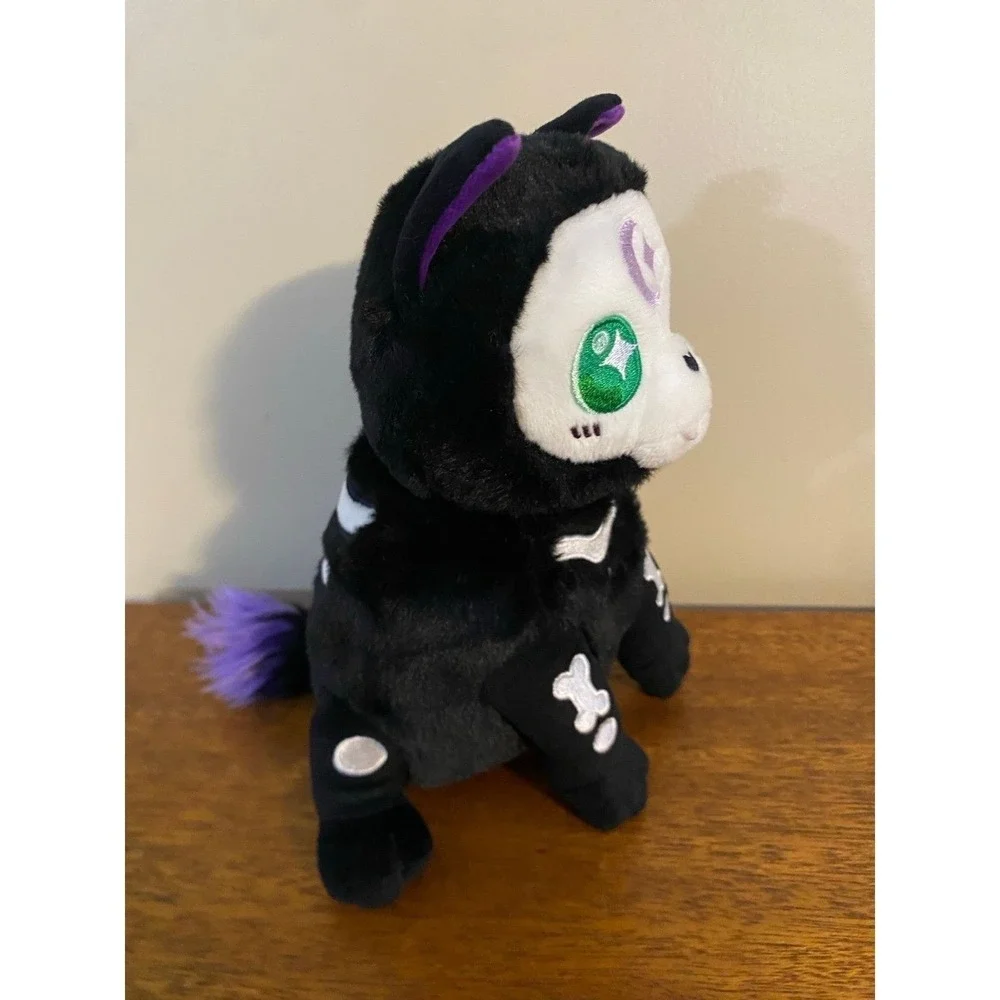 Squishable - Witchy Skeleton Cat Snackers Plush - Spirit Halloween Exclusive